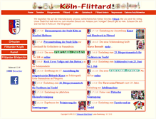 Tablet Screenshot of koeln-flittard.de